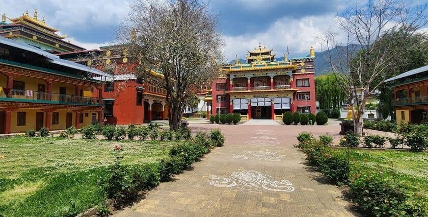 Sit among maroon-robed monks as sacred chants rise like incense into the air. In Chokling Monastery, Bir, sound becomes serenity, and time feels slower with every deep, resonant syllable